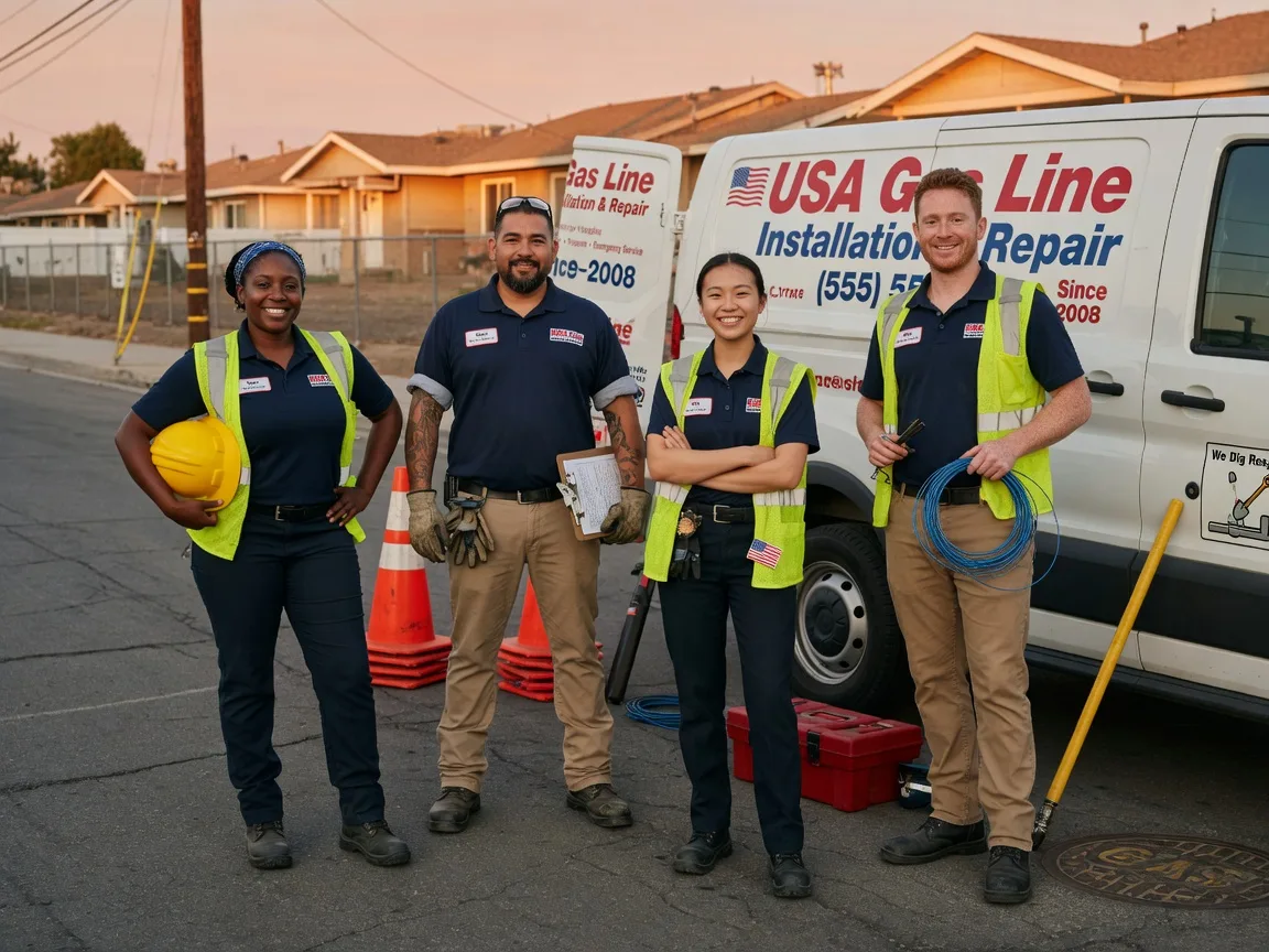 Gas Line Installation company in Sarahsville, OH